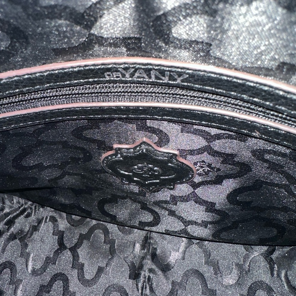 Oryany CROSSBODY in Metallic & Black leather | Whipped Stitching | Dust Bag - Picture 14 of 16